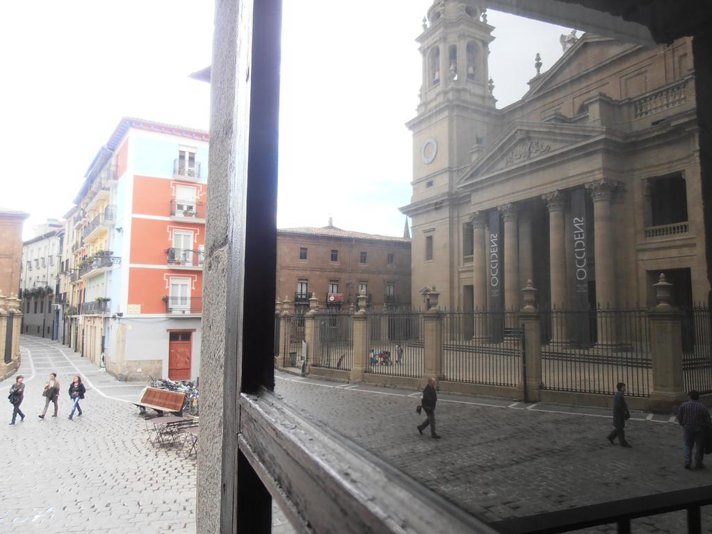 Plaza Catedral Hostel Pamplona Værelse billede